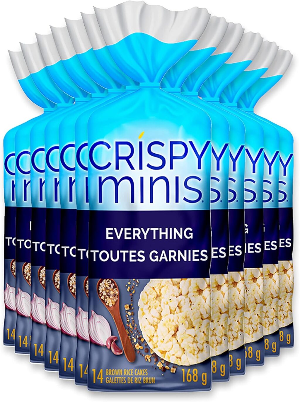 Quaker Crispy Minis Everything Rice Cakes: Tasty and versatile snack in ...